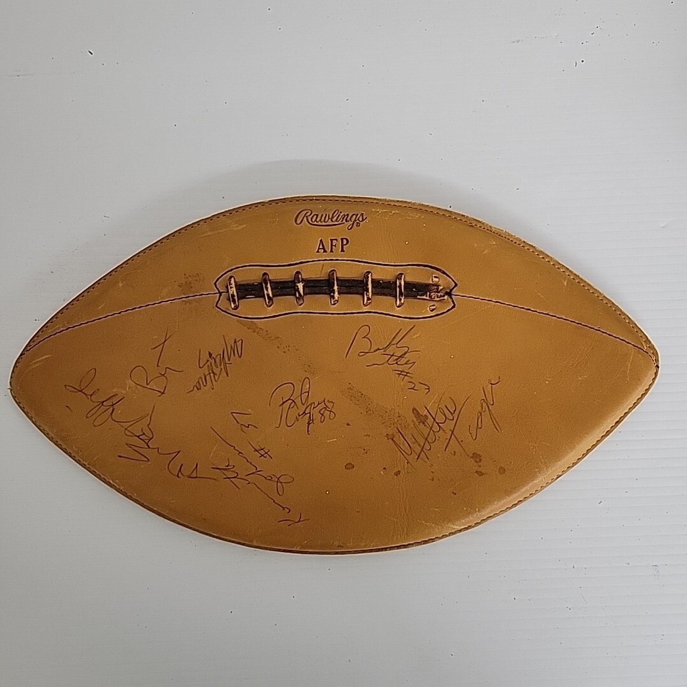Rawlings‎ AFP Flay Football With Unknown Autographs